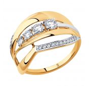 018284 Кольцо золотое (Au 585)