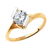 018716 Кольцо помолвочное (Au 585)