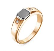 040263 печатка мужская бренд Delta (Au 585)