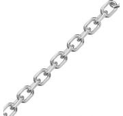 цепь якорь из серебра