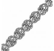 905003405р Цепь роза из серебра (Серебро)