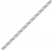 цепь улитка из серебра