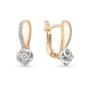 Серьги с бриллиантами бренд Brilliant Style