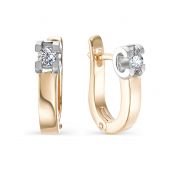 Серьги с бриллиантами бренд Brilliant Style