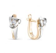 серьги с бриллиантами бренд Brilliant Style