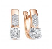 3011-210-2 Серьги с бриллиантами бренд Brilliant Style (Au 585)