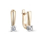 серьги с бриллиантами бренд Brilliant Style