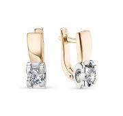 3130-210 4,65 Серьги с бриллиантами бренд Brilliant Style (Au 585)