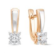 Серьги с бриллиантами бренд Brilliant Style