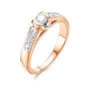 Кольцо с бриллиантом бренд Brilliant Style