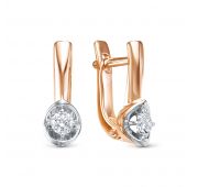 Серьги с бриллиантами бренд Brilliant Style