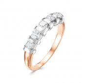 3266-110 3,78 Кольцо дорожка с бриллиантом бренд Brilliant Style (Au 585)