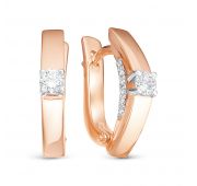 3307-210 4,22 Серьги с бриллиантами бренд Brilliant Style (Au 585)