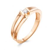 кольцо помолвочное с бриллиантом бренд Brilliant Style