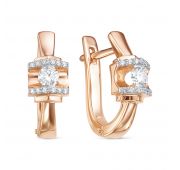 серьги с бриллиантами бренд Brilliant Style