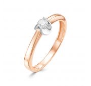 3311-110 2,1 Кольцо помолвочное с бриллиантом бренд Brilliant Style (Au 585)