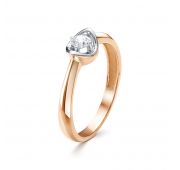 Кольцо помолвочное с бриллиантом бренд Brilliant Style