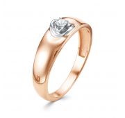 3346-110 2,57 Кольцо помолвочное с бриллиантом бренд Brilliant Style (Au 585)
