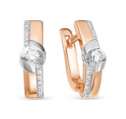 серьги с бриллиантами бренд Brilliant Style