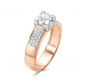 3333-110 4,63 Кольцо с бриллиантом бренд Brilliant Style (Au 585)