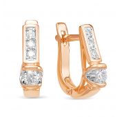 Серьги с бриллиантами бренд Brilliant Style