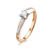 3440-110 2,26 Кольцо с бриллиантом бренд Brilliant Style (Au 585)
