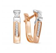 Серьги с бриллиантами бренд Brilliant Style