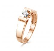 3430-110 Кольцо помолвочное с бриллиантом бренд Brilliant Style (Au 585)