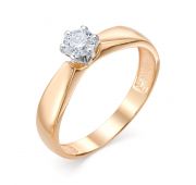 Кольцо помолвочное с бриллиантом бренд Brilliant Style