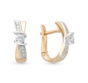 Серьги с бриллиантами бренд Brilliant Style
