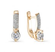 Серьги с бриллиантами бренд Brilliant Style