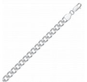 НЦ22-002-3 d1,80 Цепь панцирная из серебра (Серебро)