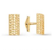 Запонки золотые