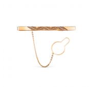 Зажим золотой бренд Karatov