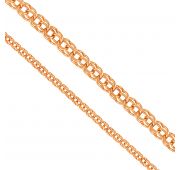 ЦГР00512040 Цепь гарибальди (бисмарк) бренд Karatov (Au 585)