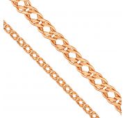 ЦРМ20512050 Цепь двойной ромб бренд Karatov (Au 585)