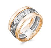 04-0122-5,44 кольцо обручальное с бриллиантами (Au 585)