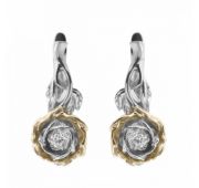 серьги с бриллиантами