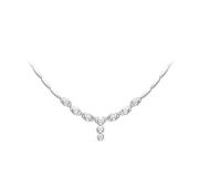 07-0170 21,49 Колье с бриллиантами (Au 585)