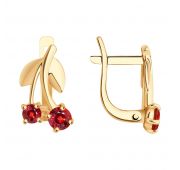 серьги из золота