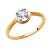 018415 Кольцо помолвочное (Au 585)