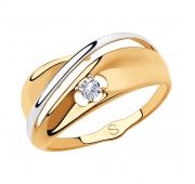 018222 Кольцо золотое (Au 585)