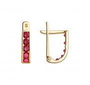 серьги из золота