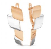 т140028922 Серьги без вставок бренд Karatov (Au 585)