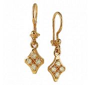 Серьги золотые