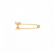 БР15354 Брошь булавка ножницы (Au 585)