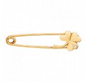 БР16869 Брошь булавка (Au 585)