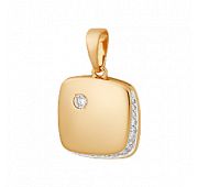 П20247 Подвеска с фианитом (Au 585)