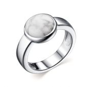 01-2635/00БА-00 Кольцо с агатом бренд Алькор (Серебро 925)