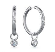 02-2466/00СВ-00 Серьги из серебра бренд Алькор (Серебро 925)